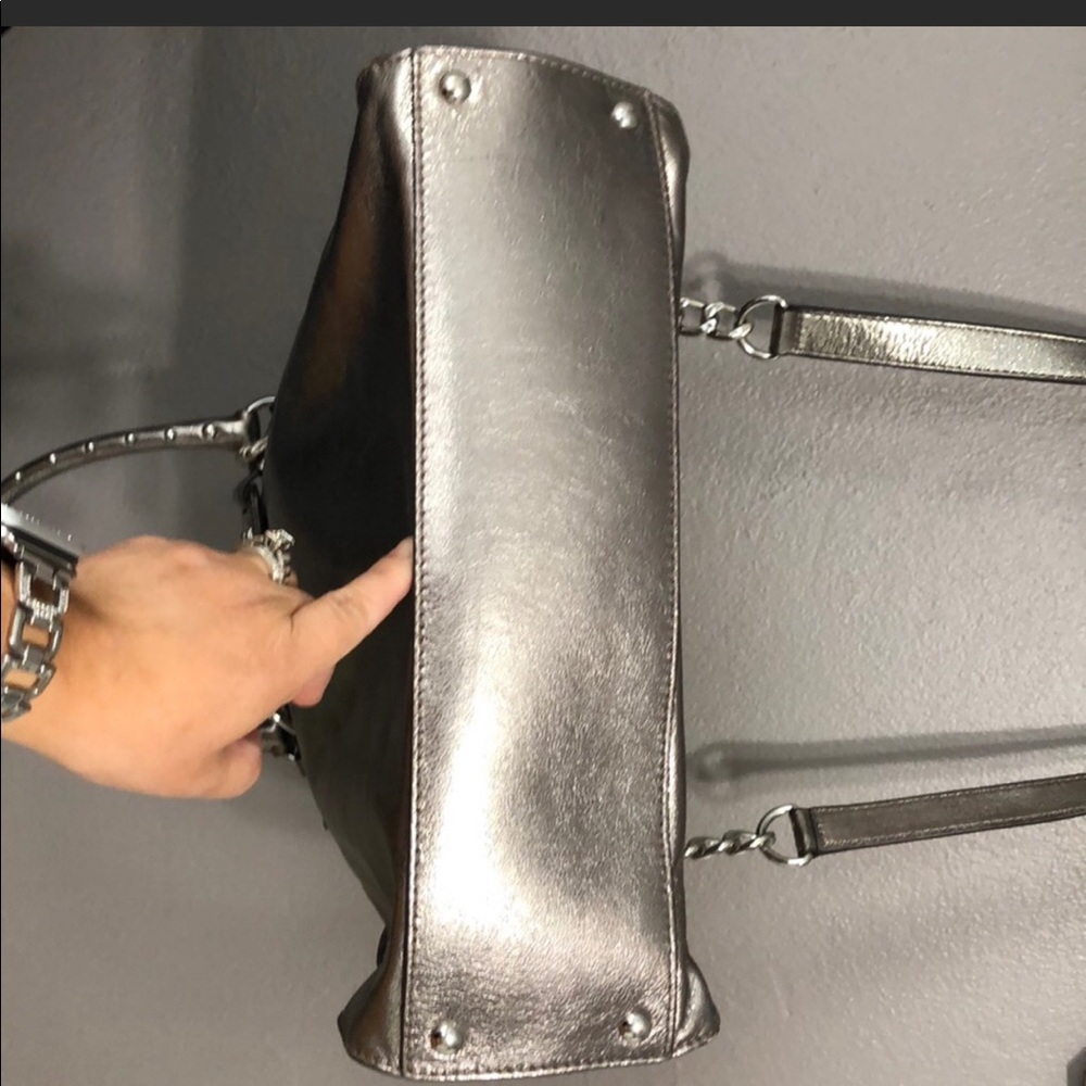 Michael Kors Tote Silver Bag - Picture 3 of 6